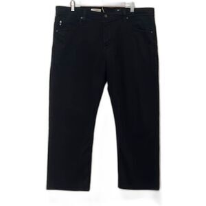 AG Adriano Goldschmied Jeans Mens 38/32 The Graduate Tailored Leg Casual Black
